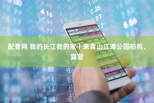配查网 我的长江我的家｜来青山江滩公园拍照、露营