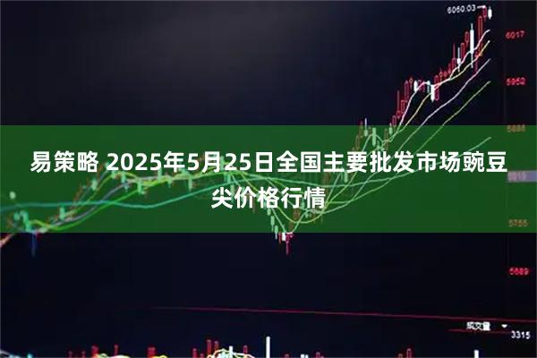 易策略 2025年5月25日全国主要批发市场豌豆尖价格行情